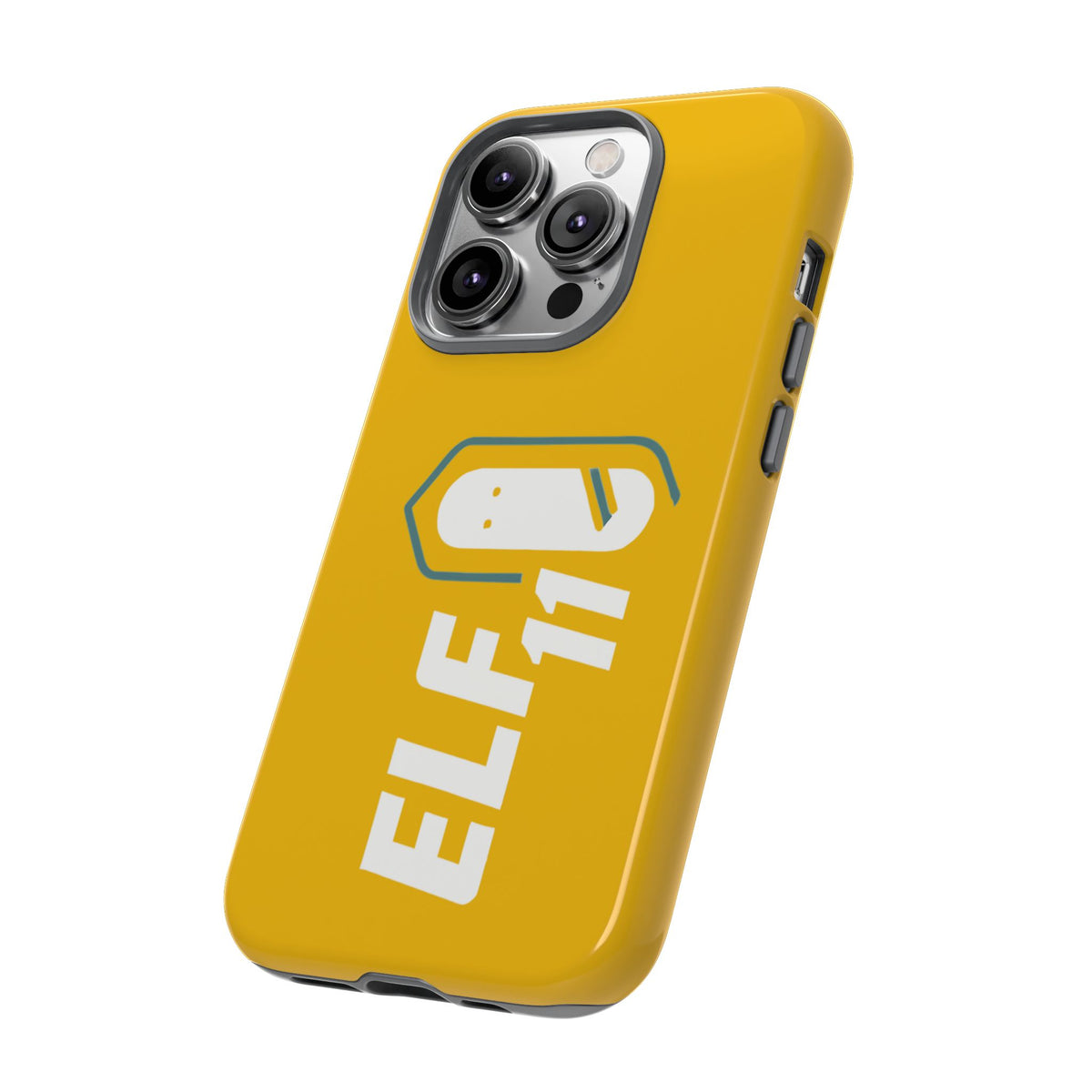 Yellow 'ELF11' Phone Case — Protective Slim Shockproof Cover
