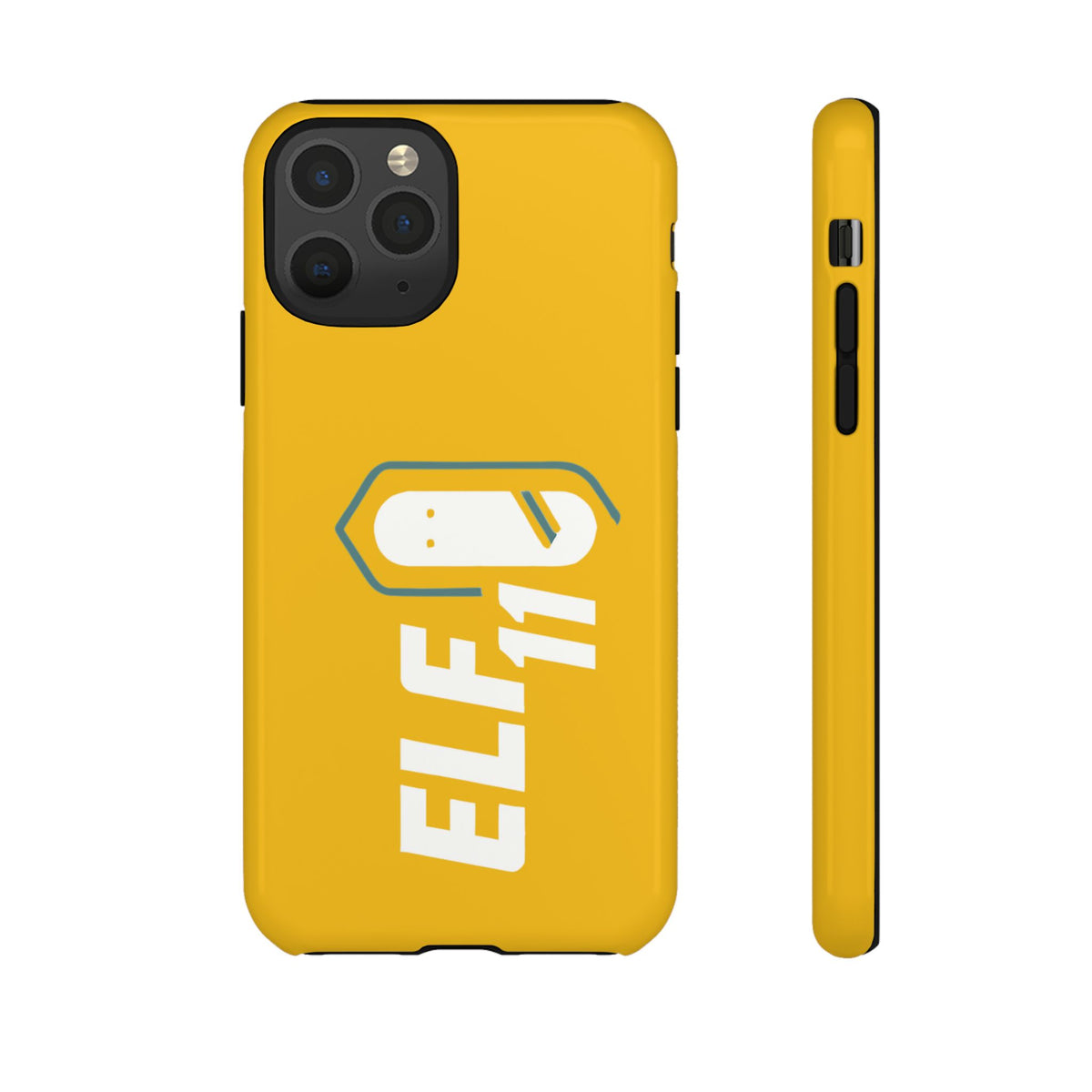 Yellow 'ELF11' Phone Case — Protective Slim Shockproof Cover