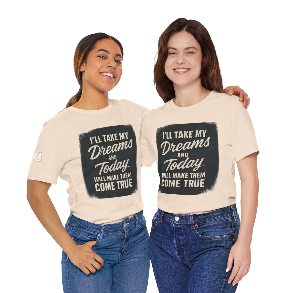motivation t shirt modern dreams come true