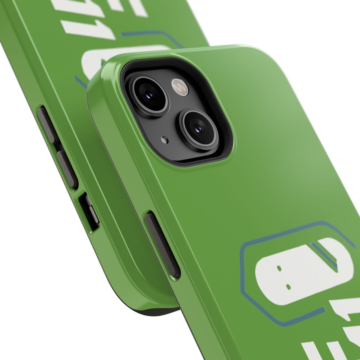 ELF11 Green Impact-Resistant Phone Case — Rugged Shockproof Protective Cover