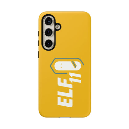Yellow 'ELF11' Phone Case — Protective Slim Shockproof Cover