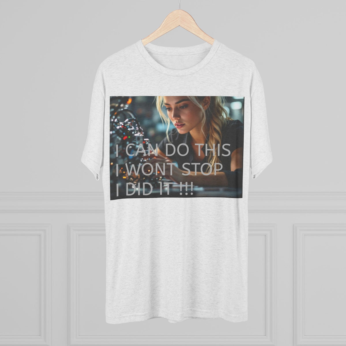 Motivational Unisex Tee - "I Can Do This!" - Inspirational Crew Neck Shirt, Fitness Gift, Everyday Wear, Confidence Booster, Casual Outfit
