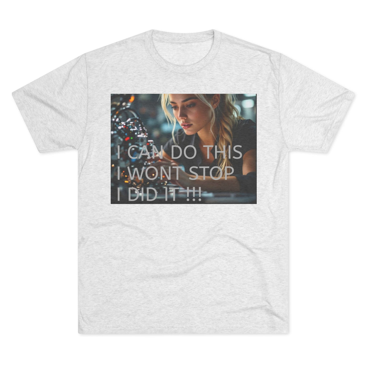 Motivational Unisex Tee - "I Can Do This!" - Inspirational Crew Neck Shirt, Fitness Gift, Everyday Wear, Confidence Booster, Casual Outfit