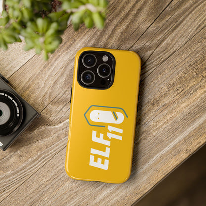 Yellow 'ELF11' Phone Case — Protective Slim Shockproof Cover