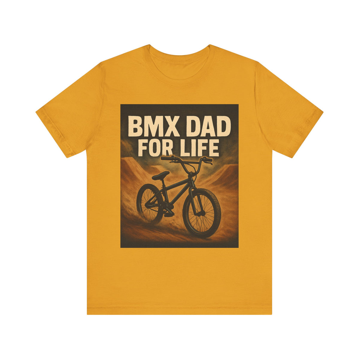 BMX Dad T-Shirt, Unisex Jersey Short Sleeve Tee, Gift for Cycling Enthusiasts, Father's Day, Dad Gear, Casual Wear