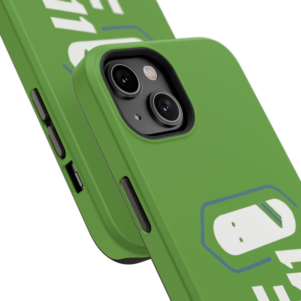 ELF11 Green Impact-Resistant Phone Case — Rugged Shockproof Protective Cover