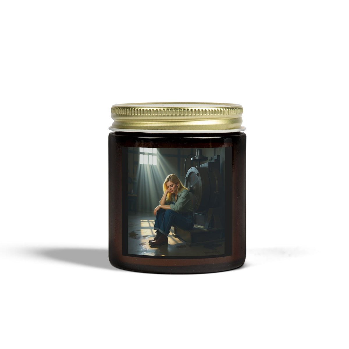 MOTIVATIONAL WOMEN ART . MINDSET IS EVERYTHING candle