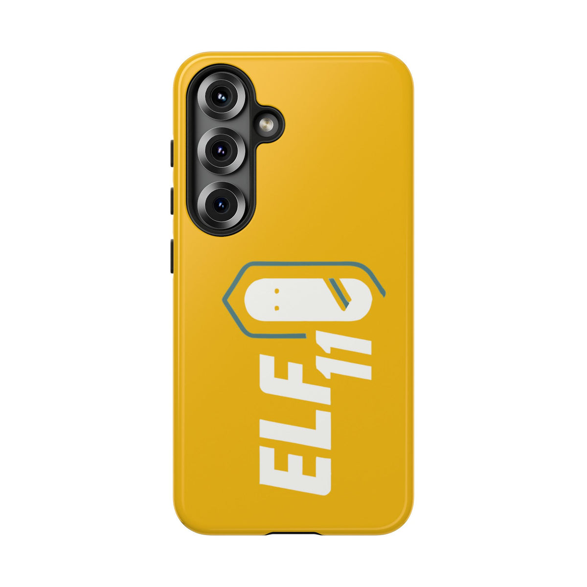 Yellow 'ELF11' Phone Case — Protective Slim Shockproof Cover