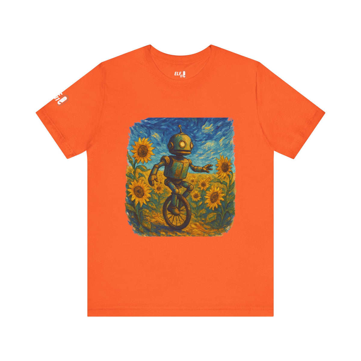 Robot Unicycle Tee