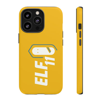 Yellow 'ELF11' Phone Case — Protective Slim Shockproof Cover