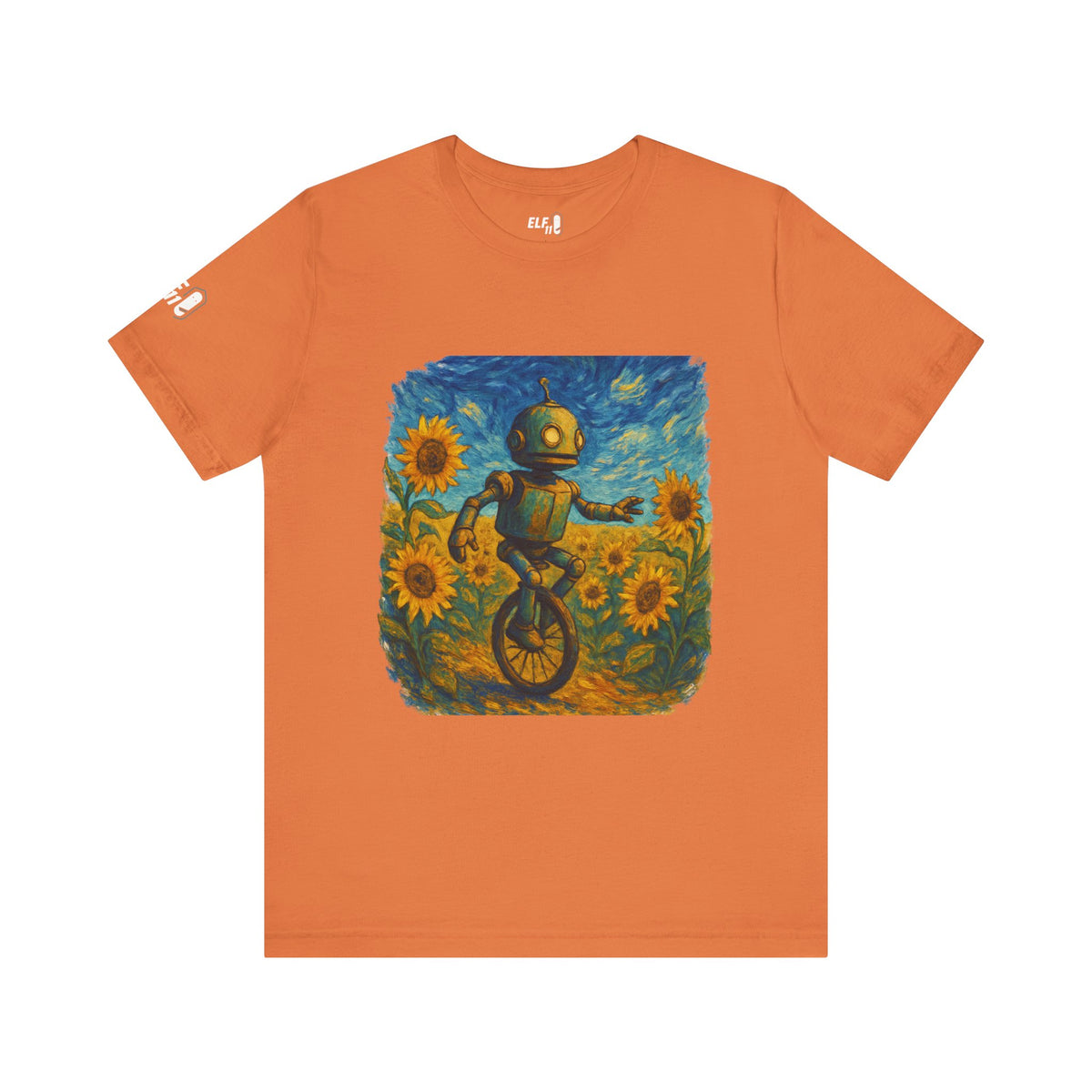 Robot Unicycle Tee