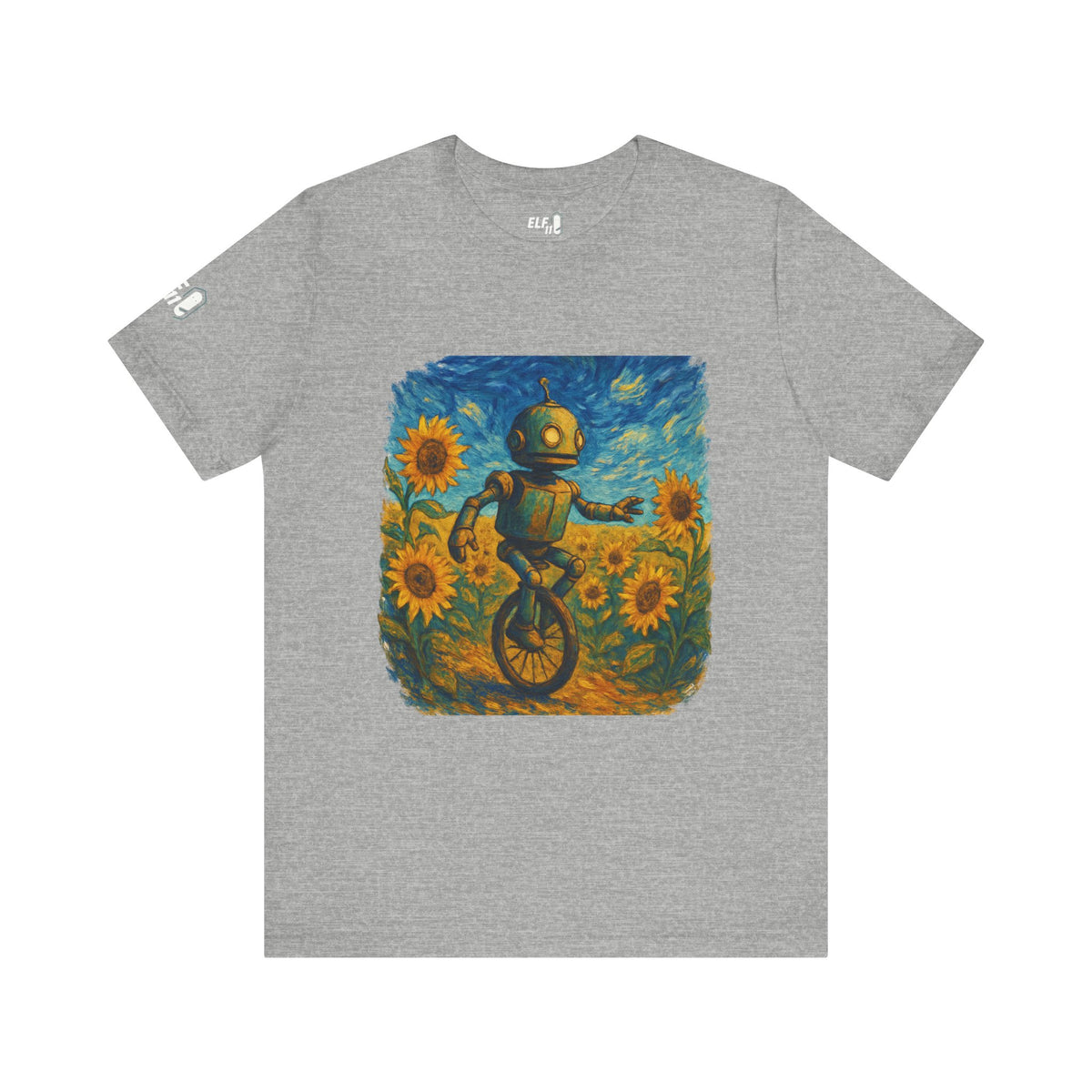Robot Unicycle Tee