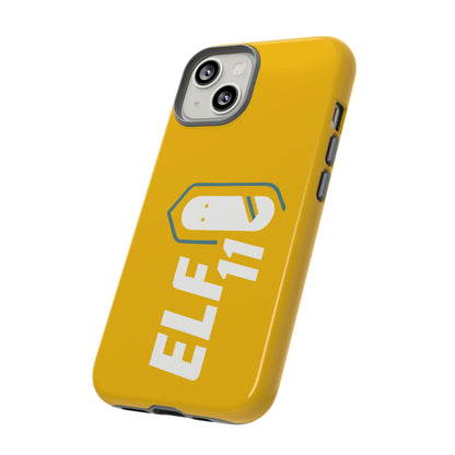 Yellow 'ELF11' Phone Case — Protective Slim Shockproof Cover