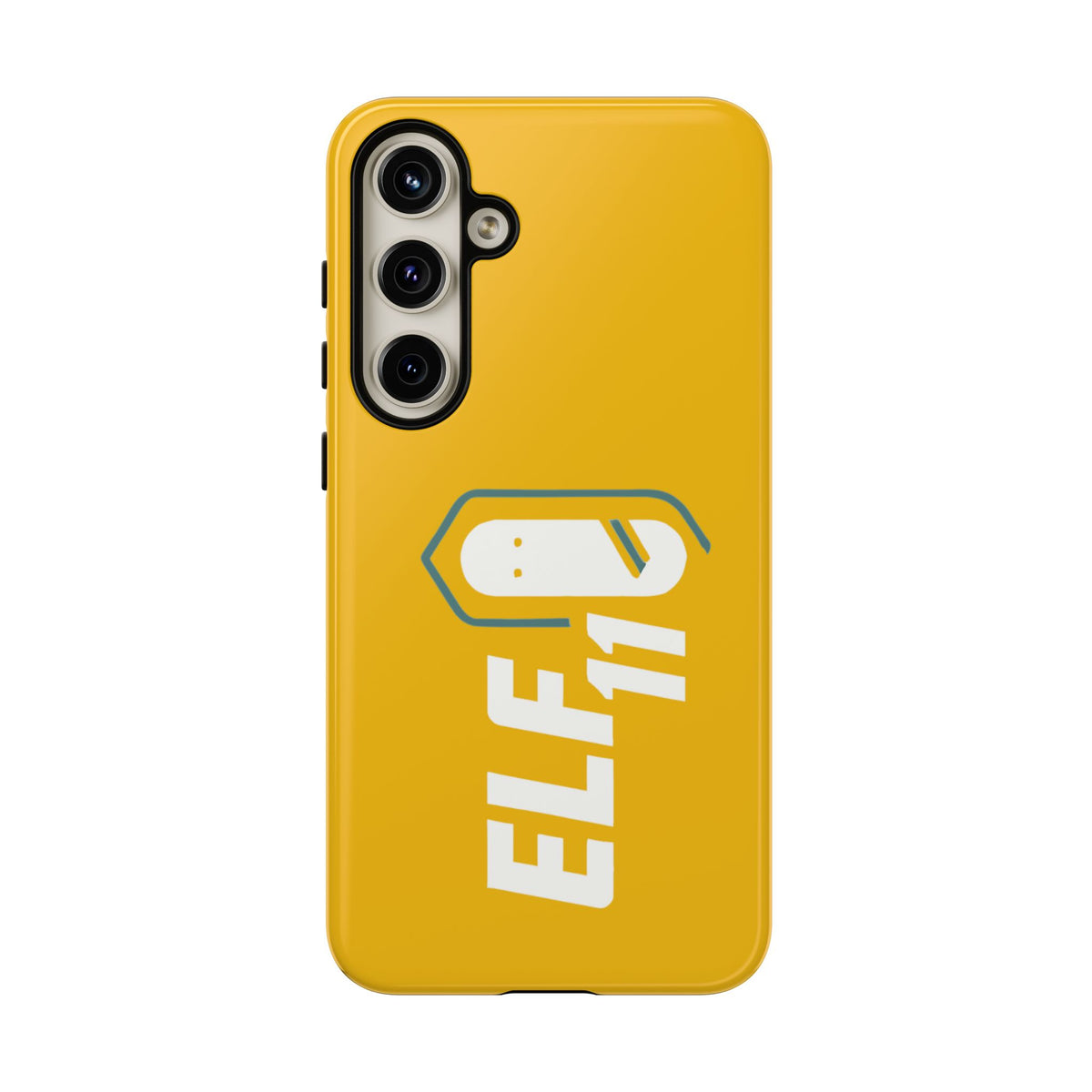 Yellow 'ELF11' Phone Case — Protective Slim Shockproof Cover