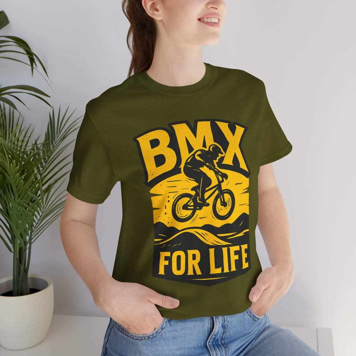 BMX FOR LIFE SHORT SLEVE SHIRT