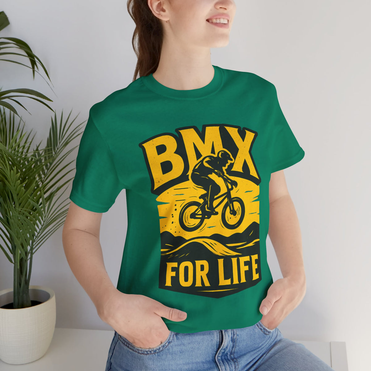BMX FOR LIFE SHORT SLEVE SHIRT