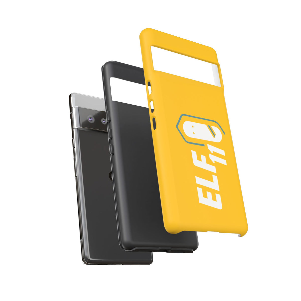 Yellow 'ELF11' Phone Case — Protective Slim Shockproof Cover
