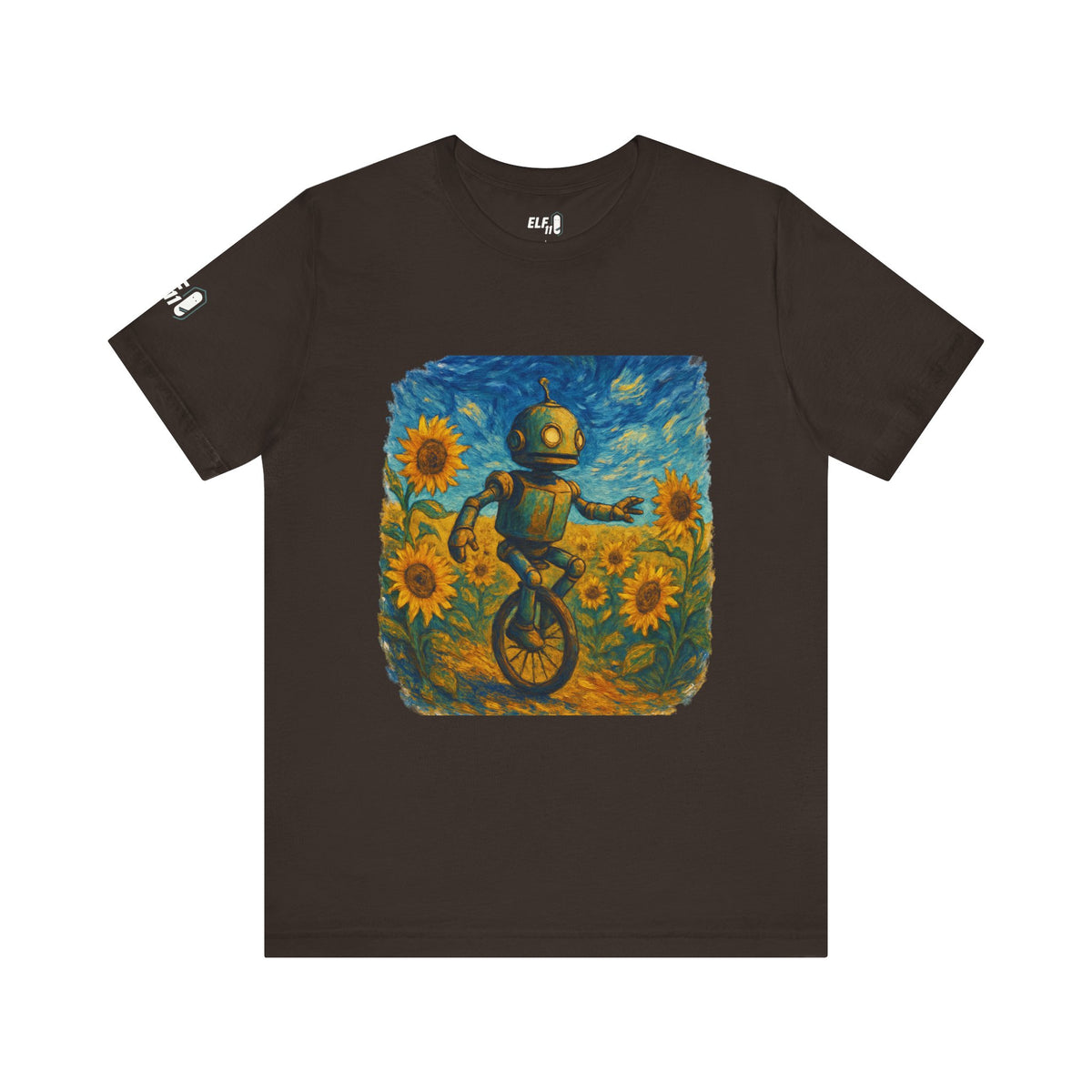 Robot Unicycle Tee
