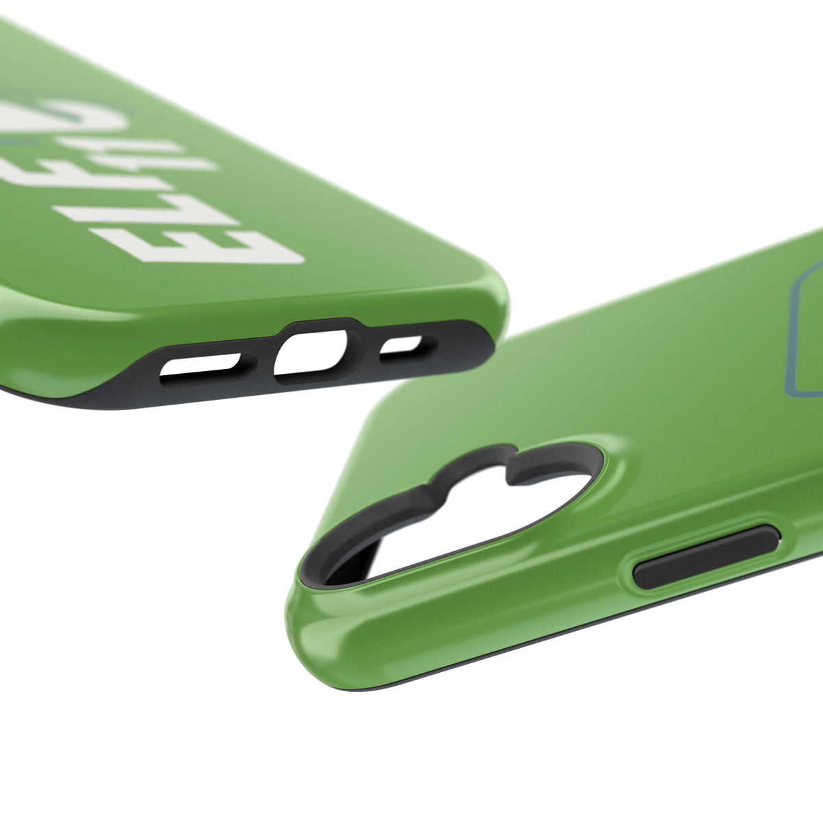 ELF11 Green Impact-Resistant Phone Case — Rugged Shockproof Protective Cover
