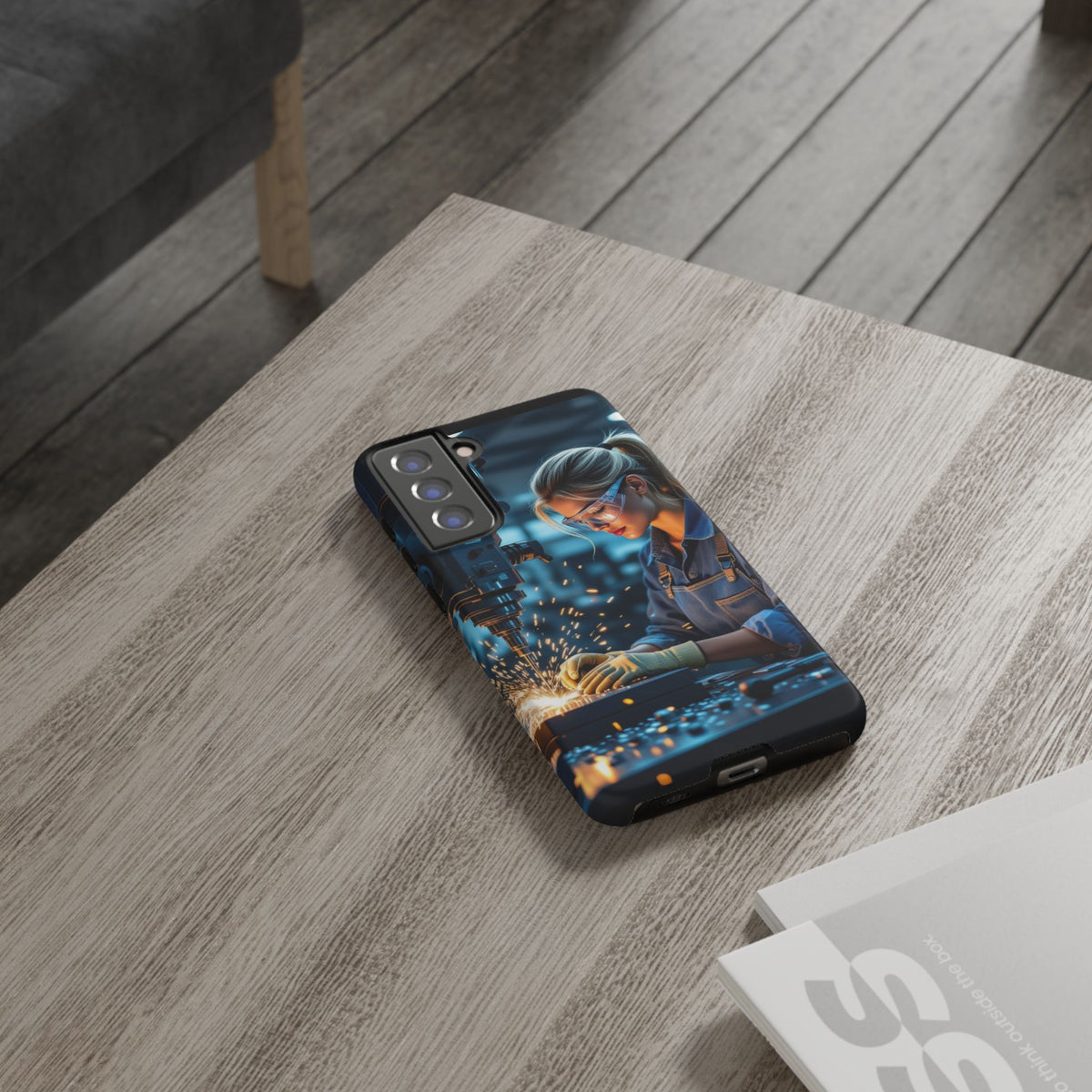 stay strong work environment cell phone case