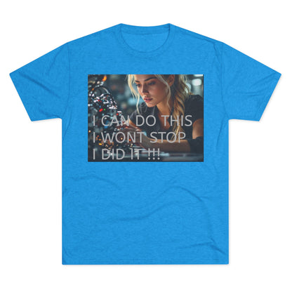 Motivational Unisex Tee - "I Can Do This!" - Inspirational Crew Neck Shirt, Fitness Gift, Everyday Wear, Confidence Booster, Casual Outfit