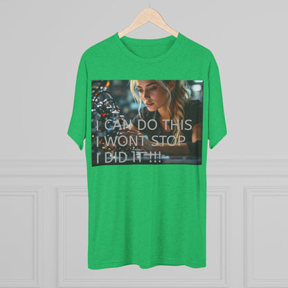 Motivational Unisex Tee - "I Can Do This!" - Inspirational Crew Neck Shirt, Fitness Gift, Everyday Wear, Confidence Booster, Casual Outfit
