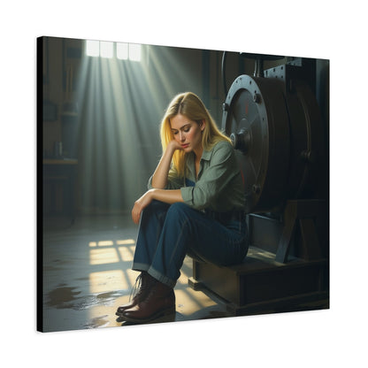 take a break motivation canvas picture
