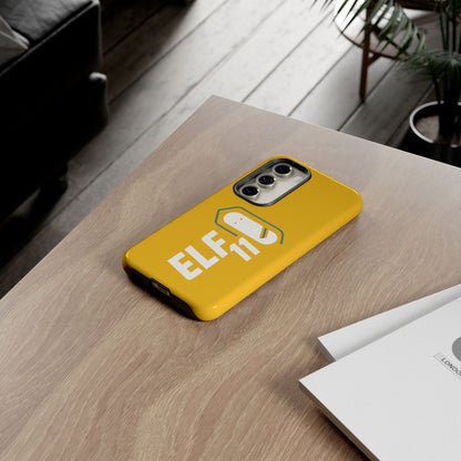 Yellow 'ELF11' Phone Case — Protective Slim Shockproof Cover