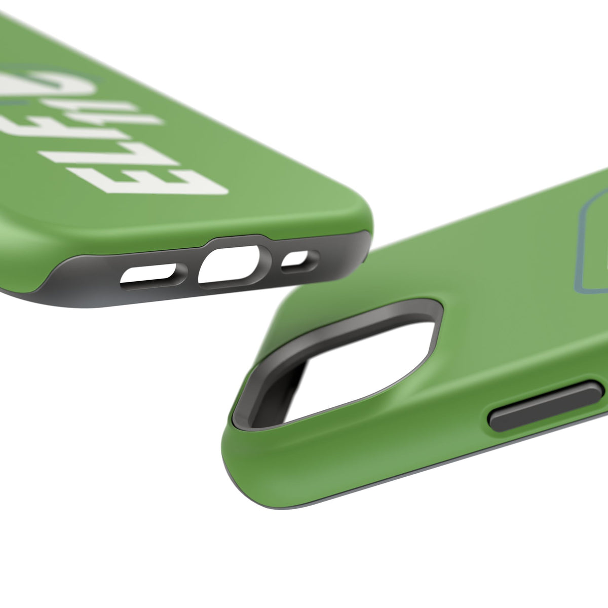 ELF11 Green Impact-Resistant Phone Case — Rugged Shockproof Protective Cover