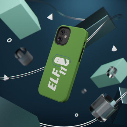 ELF11 Green Impact-Resistant Phone Case — Rugged Shockproof Protective Cover