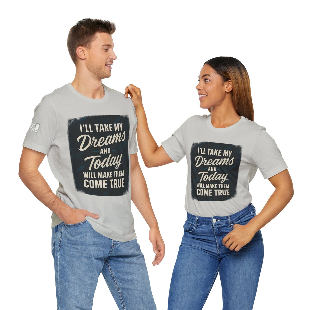 motivation t shirt modern dreams come true