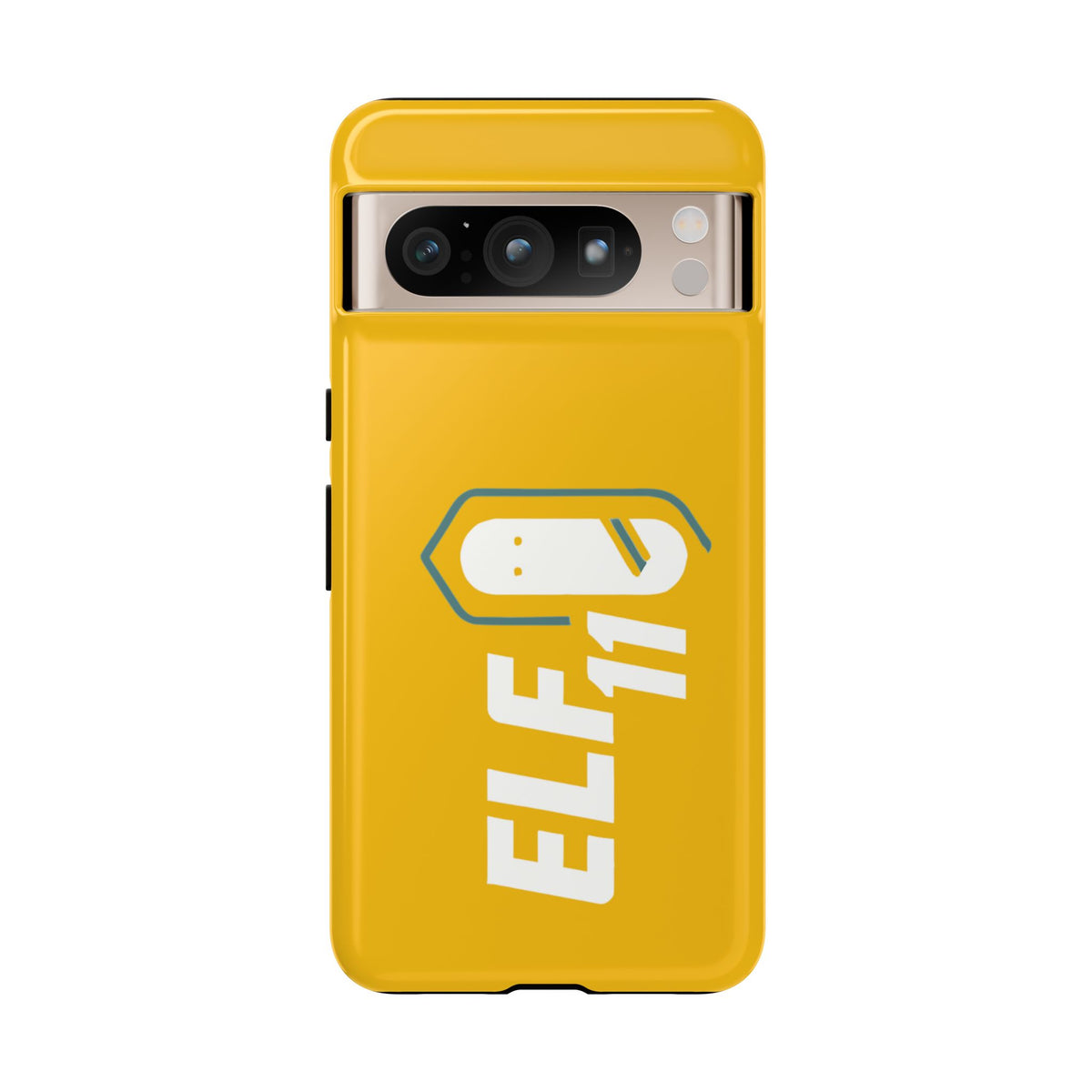 Yellow 'ELF11' Phone Case — Protective Slim Shockproof Cover