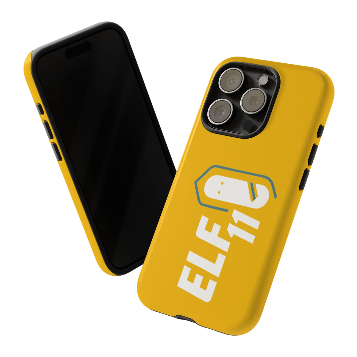 Yellow 'ELF11' Phone Case — Protective Slim Shockproof Cover