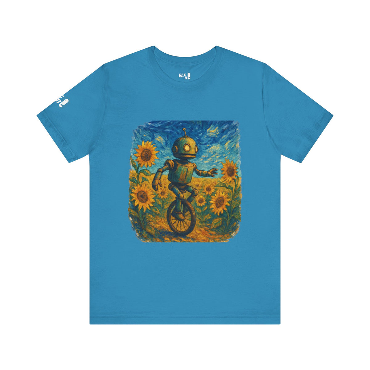 Robot Unicycle Tee