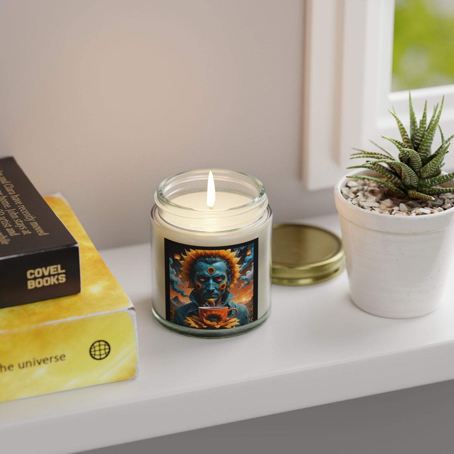 SUNFLOWER POWER candle