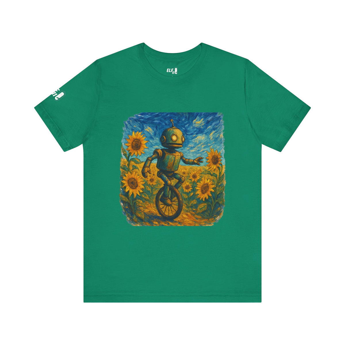 Robot Unicycle Tee