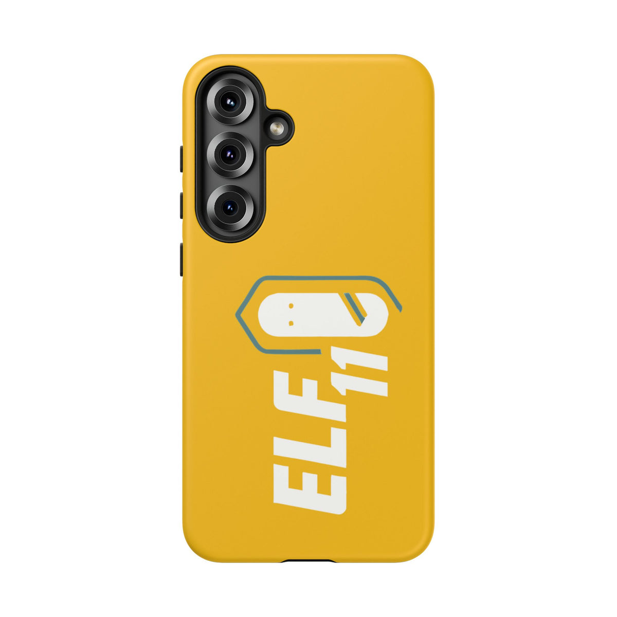 Yellow 'ELF11' Phone Case — Protective Slim Shockproof Cover