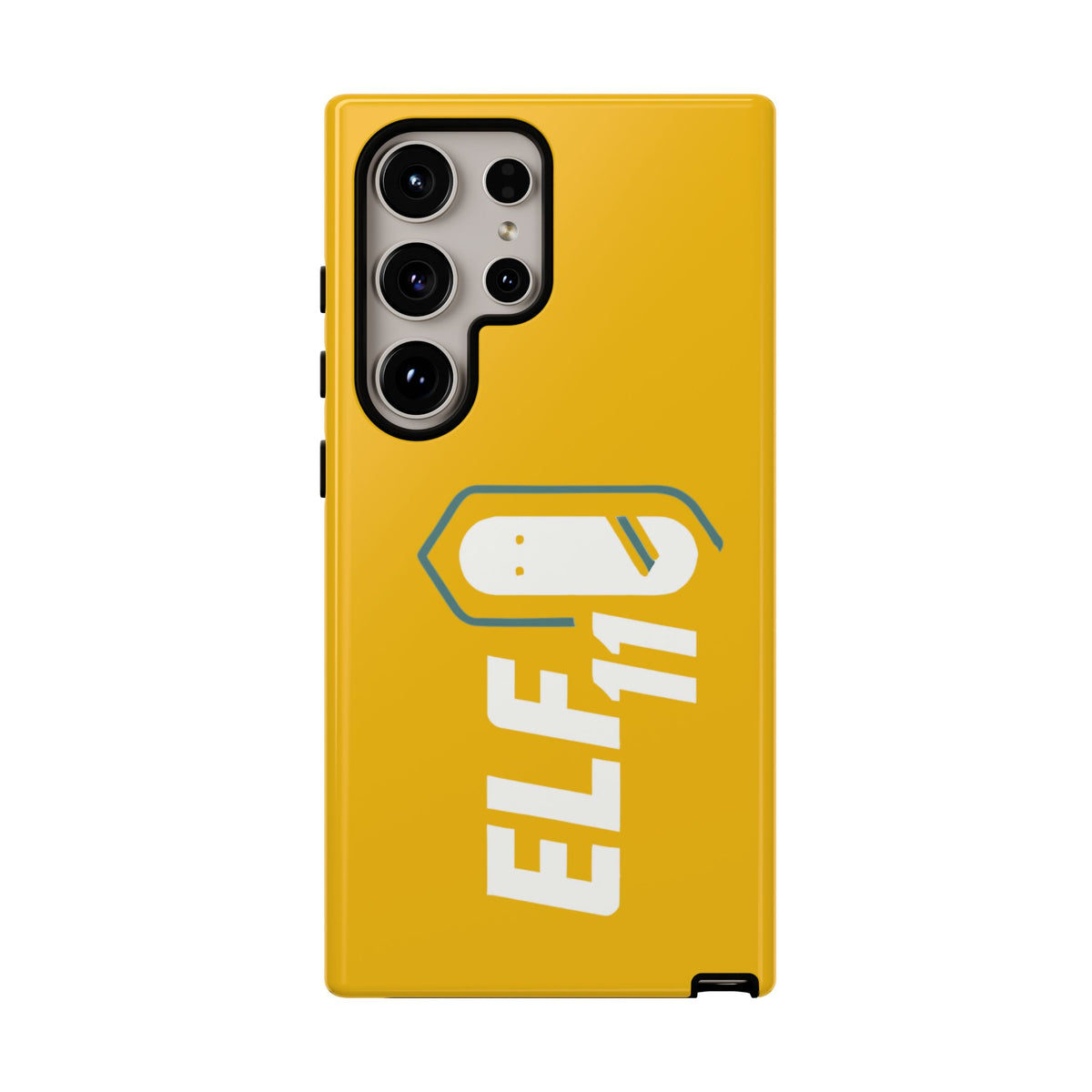 Yellow 'ELF11' Phone Case — Protective Slim Shockproof Cover