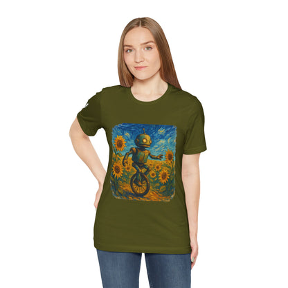 Robot Unicycle Tee
