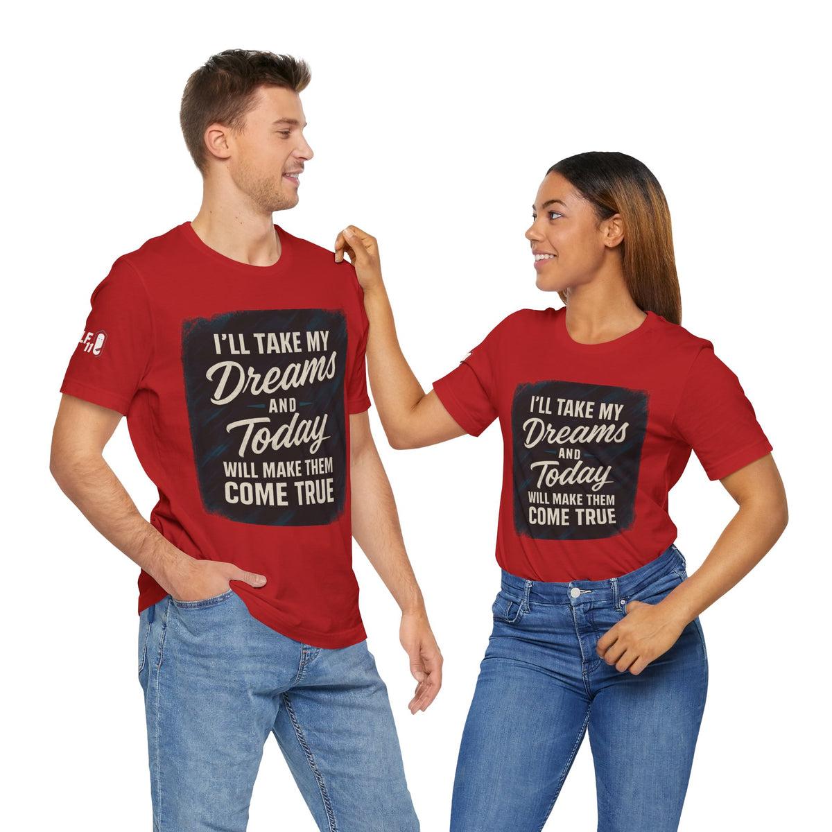 motivation t shirt modern dreams come true