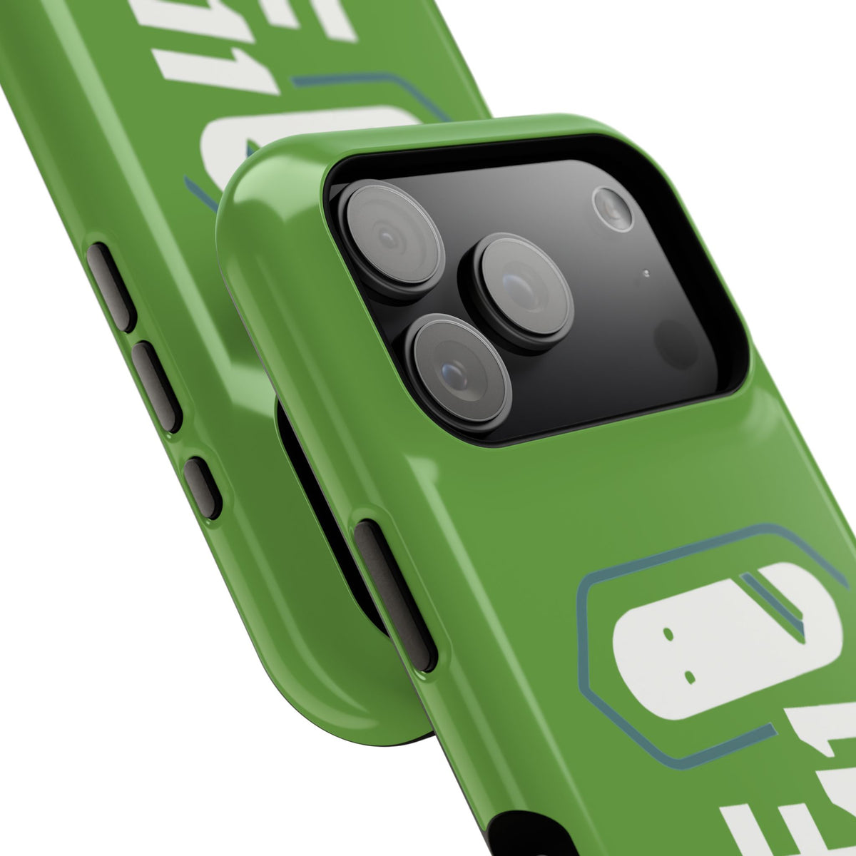 ELF11 Green Impact-Resistant Phone Case — Rugged Shockproof Protective Cover