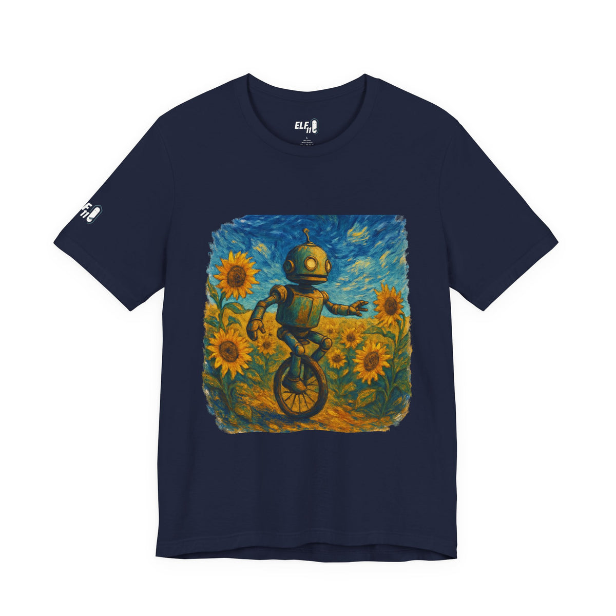 Robot Unicycle Tee