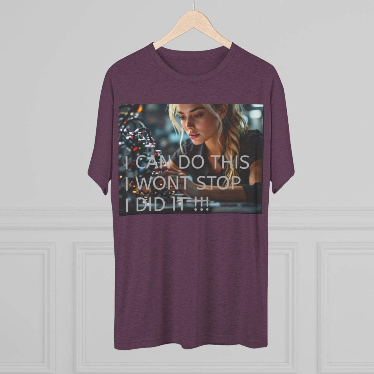 Motivational Unisex Tee - "I Can Do This!" - Inspirational Crew Neck Shirt, Fitness Gift, Everyday Wear, Confidence Booster, Casual Outfit