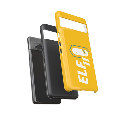 Yellow 'ELF11' Phone Case — Protective Slim Shockproof Cover