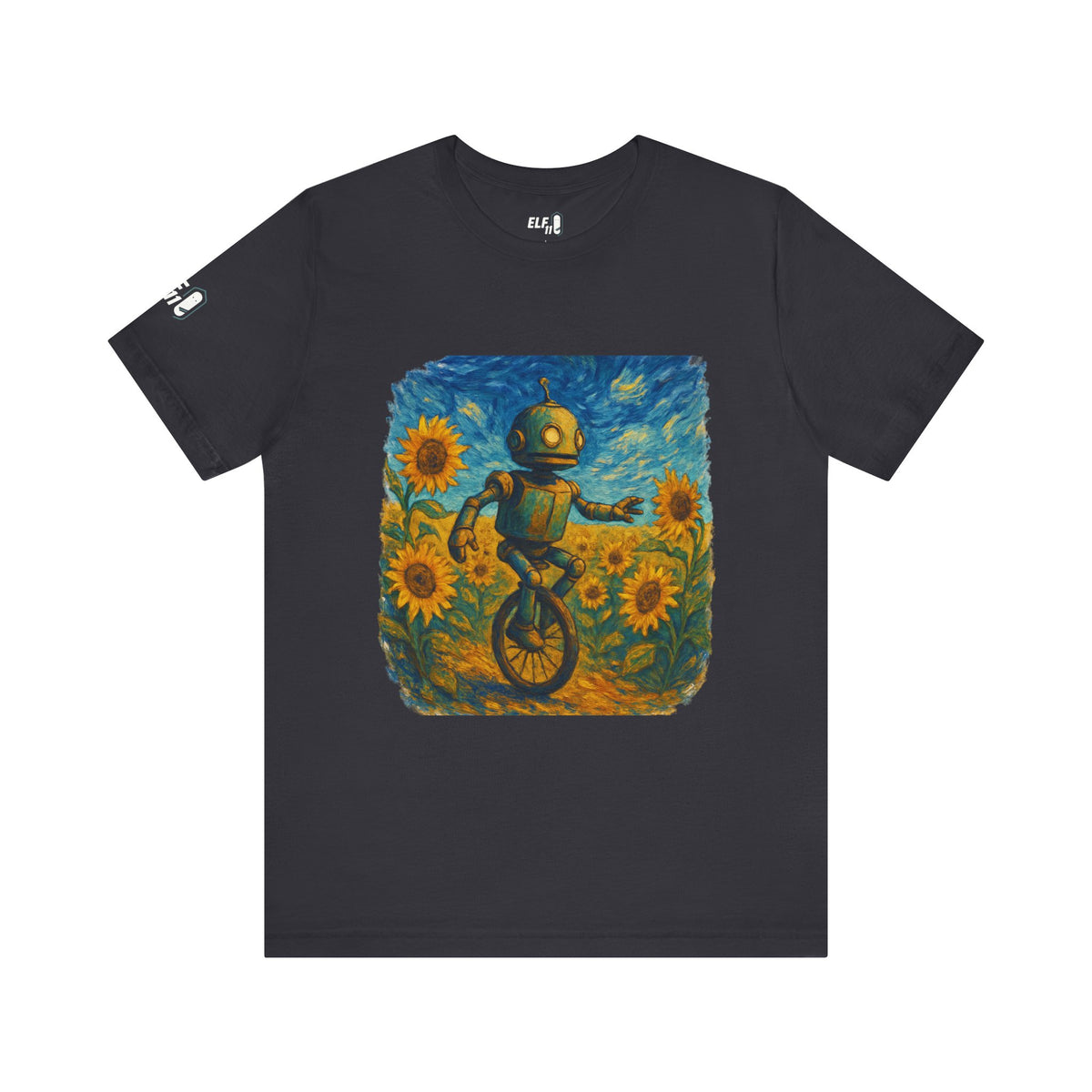 Robot Unicycle Tee