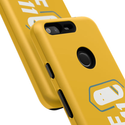 Yellow 'ELF11' Phone Case — Protective Slim Shockproof Cover