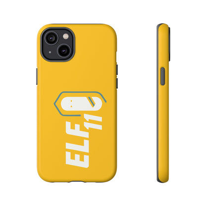 Yellow 'ELF11' Phone Case — Protective Slim Shockproof Cover