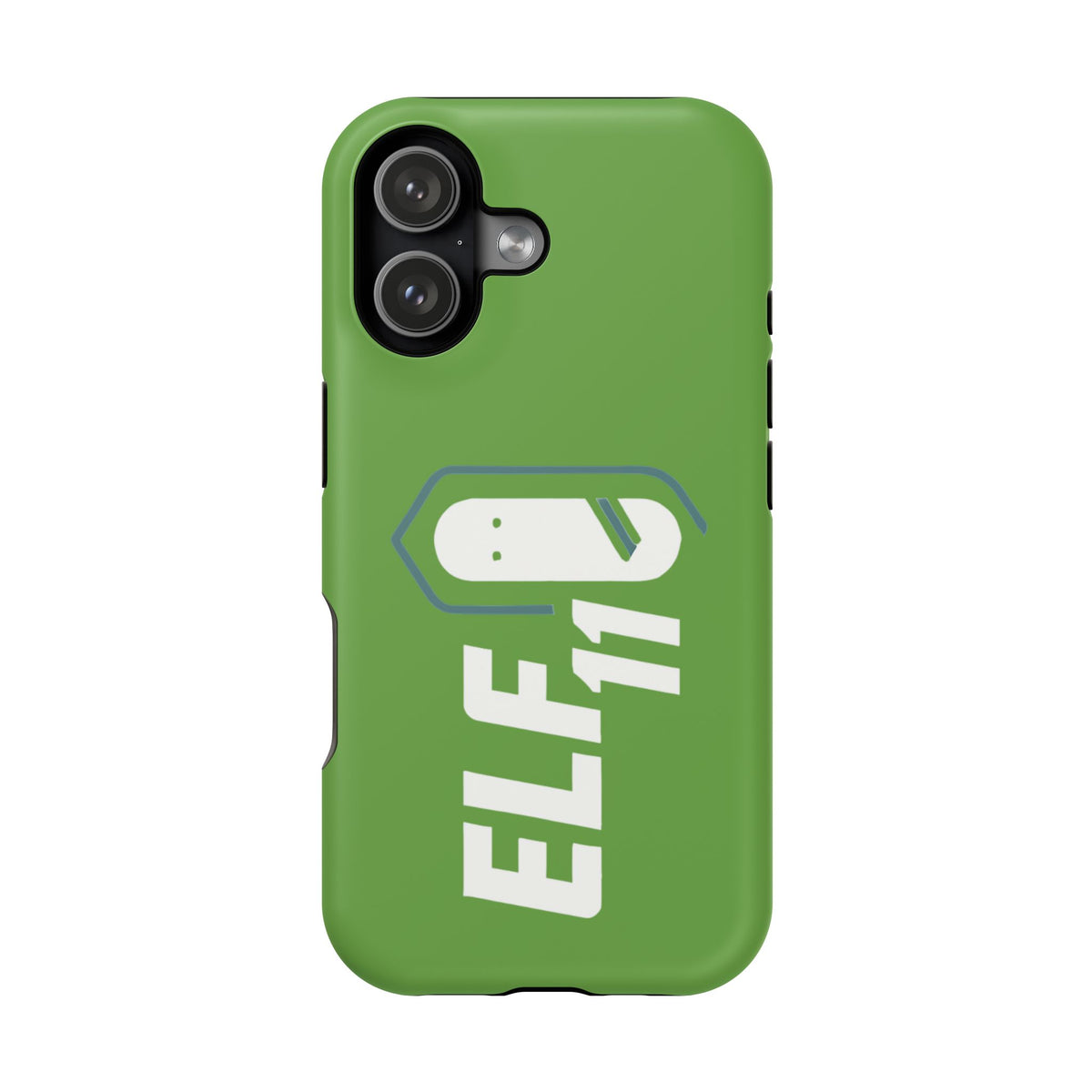 ELF11 Green Impact-Resistant Phone Case — Rugged Shockproof Protective Cover