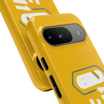 Yellow 'ELF11' Phone Case — Protective Slim Shockproof Cover