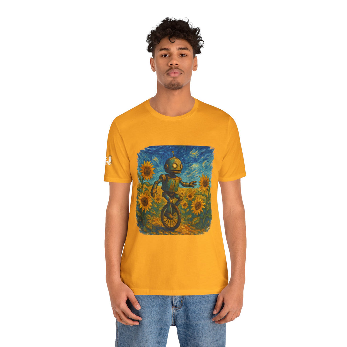 Robot Unicycle Tee